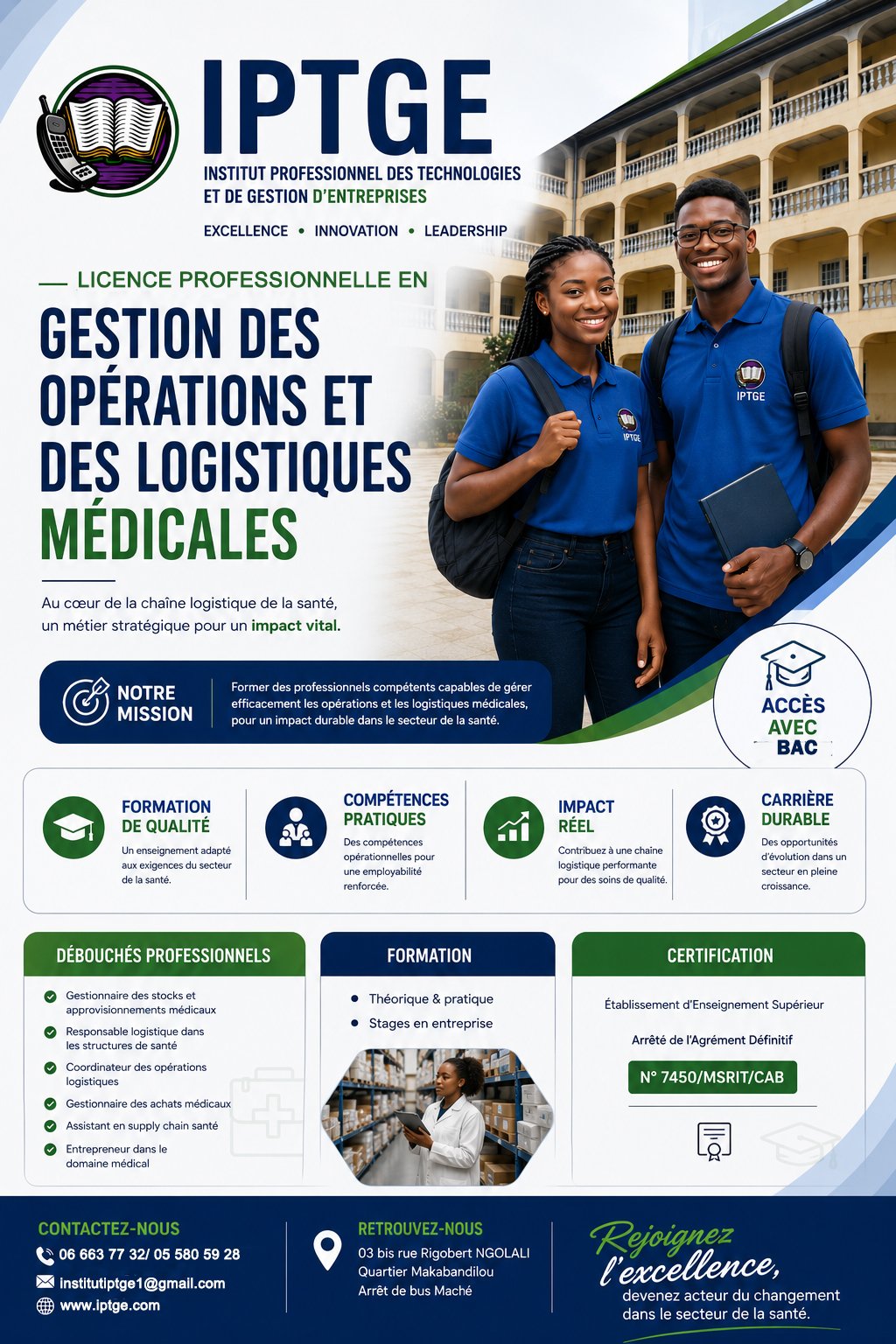 Gestion des Opérations et des logistiques Médicales